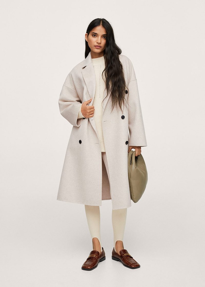 Lapelless fitted blazer